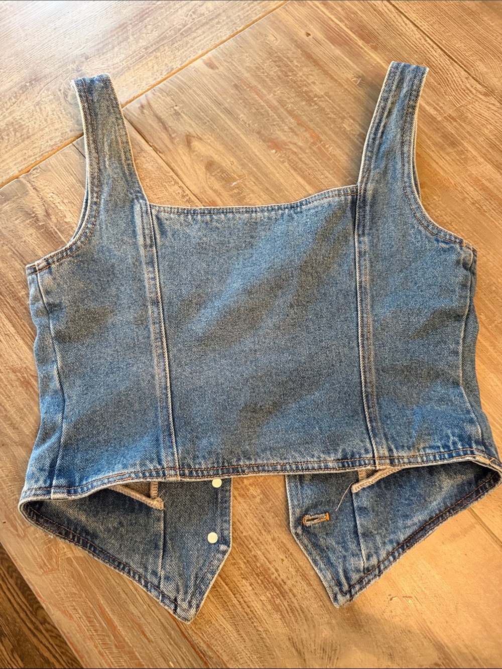 Lioness Women's Blue Denim corset - Picture 10 of 11